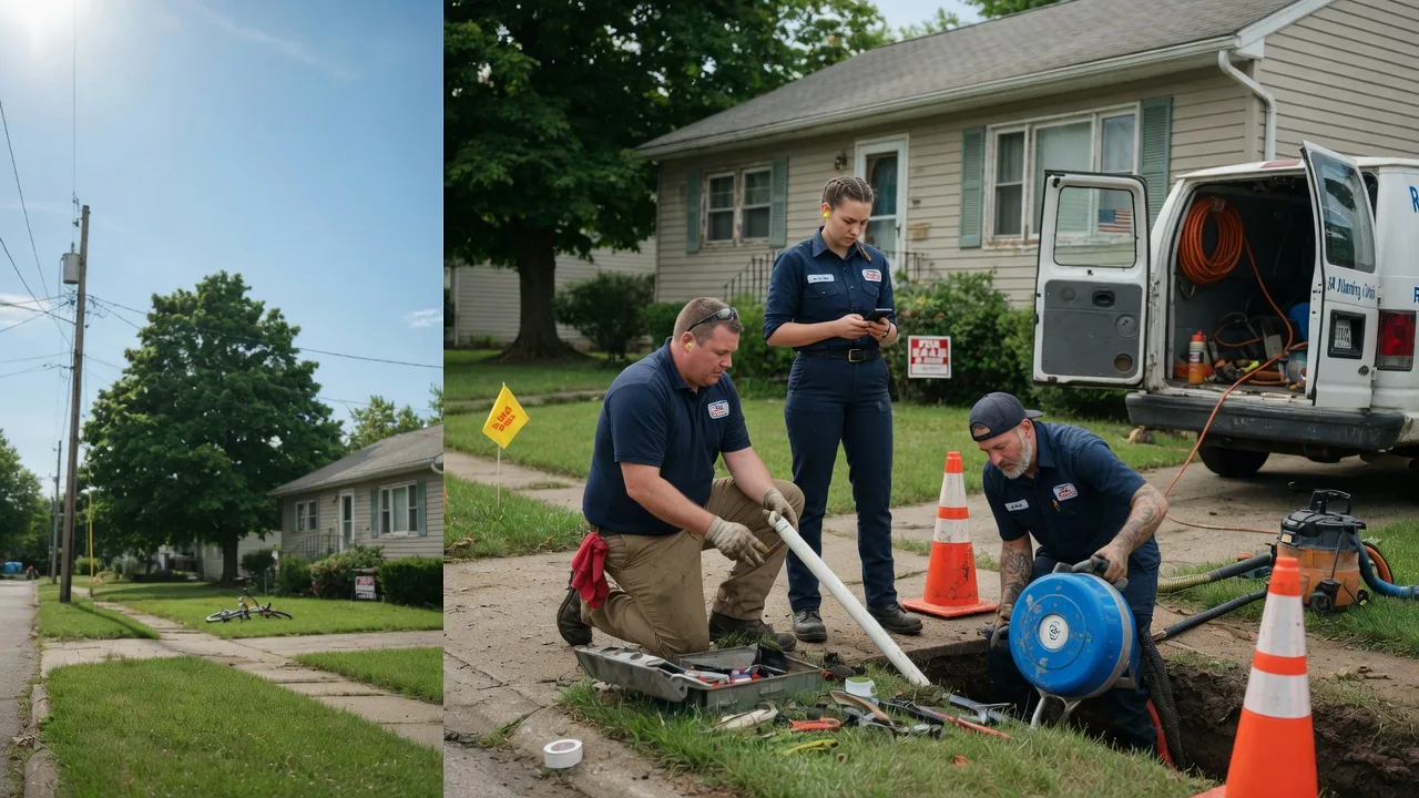 Sewer Line Repair in Poplar, WI near me